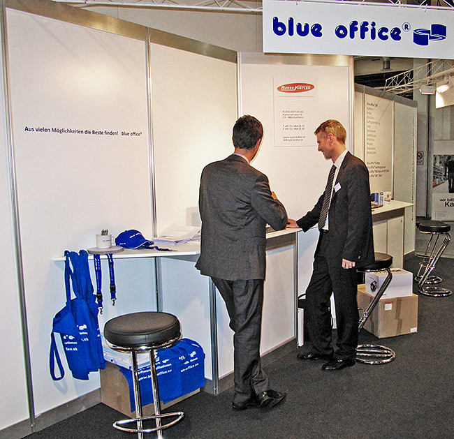 blue office Pr�sentation an der topsoft 2011