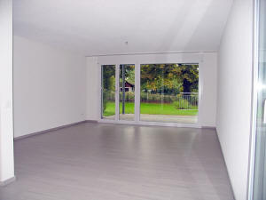 Wohnzimmer vergr�ssern; Richtung Gartensitzplatz